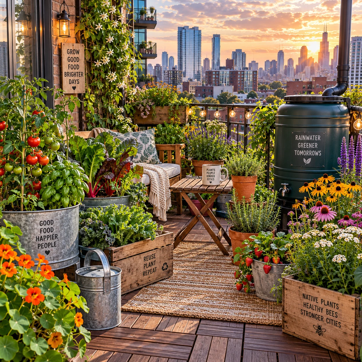 Urban Gardening: Nachhaltige Stadtbegrünung selbst gemacht
